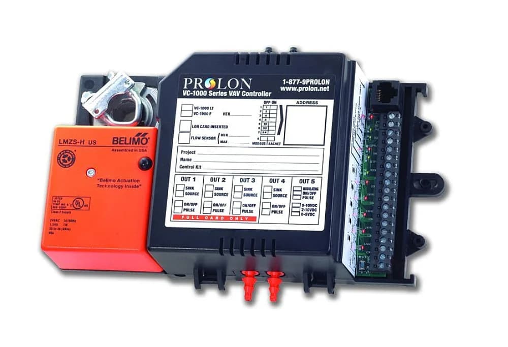 Zone Damper Controller PL-VC1000, PL-VC1000-VAV