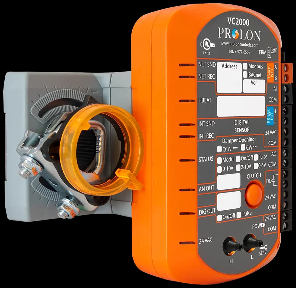 Zone Damper Controllers PL-VC2000, PL-VC2000-PI