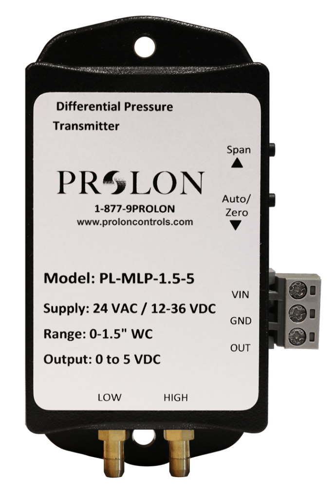 Differential Pressure Sensor Prolon